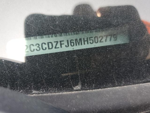 2C3CDZFJ6MH502779 - 2021 DODGE CHALLENGER R/T SCAT PACK GRAY photo 12