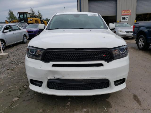 1C4RDJDG1LC249015 - 2020 DODGE DURANGO GT WHITE photo 5