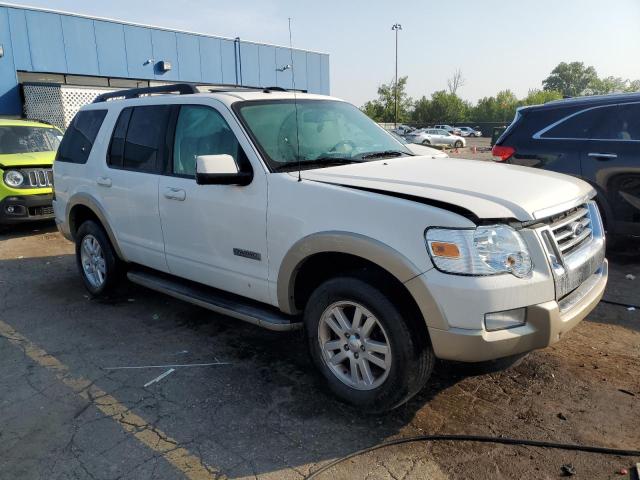 1FMEU74E38UB10064 - 2008 FORD EXPLORER EDDIE BAUER WHITE photo 4