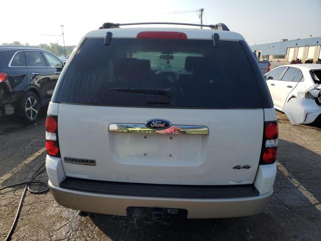 1FMEU74E38UB10064 - 2008 FORD EXPLORER EDDIE BAUER WHITE photo 6