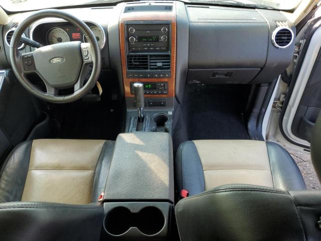 1FMEU74E38UB10064 - 2008 FORD EXPLORER EDDIE BAUER WHITE photo 8