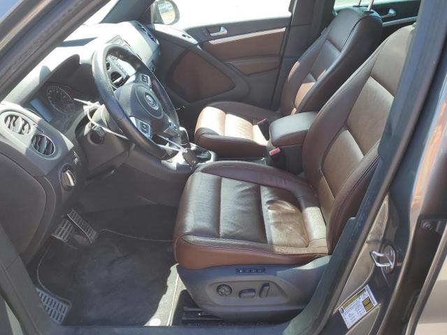 WVGJV3AX9DW075071 - 2013 VOLKSWAGEN TIGUAN S ნაცრისფერი ფოტო 7