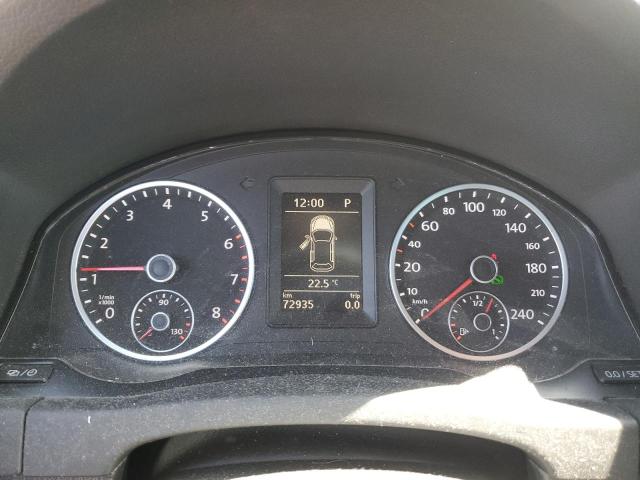 WVGJV3AX9DW075071 - 2013 VOLKSWAGEN TIGUAN S ნაცრისფერი ფოტო 9