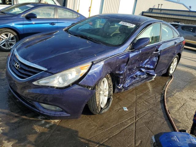 5NPEB4AC5DH729264 - 2013 HYUNDAI SONATA GLS PURPLE photo 1