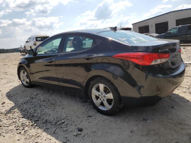 5NPDH4AE3DH450438 - 2013 HYUNDAI ELANTRA GLS BLACK photo 2