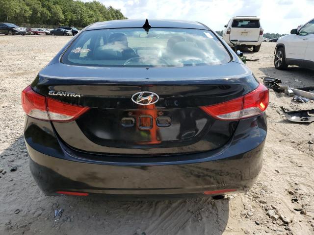 5NPDH4AE3DH450438 - 2013 HYUNDAI ELANTRA GLS BLACK photo 6