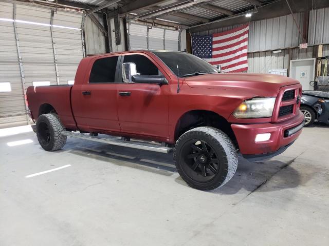 3C6UR5PL1FG611574 - 2015 RAM 2500 LONGHORN RED photo 4