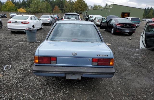 JF1AC43BXJC229548 - 1988 SUBARU GL BLUE photo 6