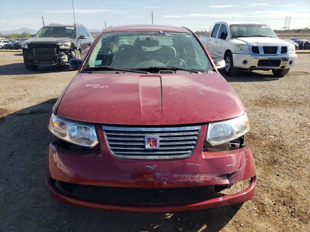 1G8AJ55F97Z146702 - 2007 SATURN ION LEVEL 2 BURGUNDY photo 5