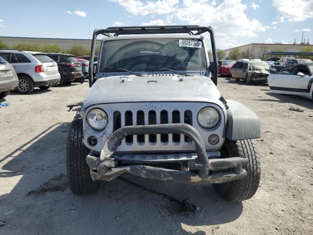 1C4BJWDGXFL505132 - 2015 JEEP WRANGLER U SPORT GRAY photo 5