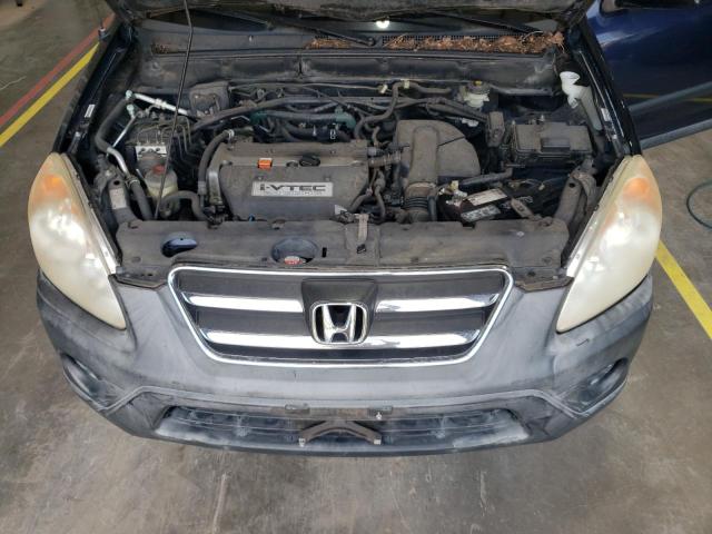 JHLRD78836C017061 - 2006 HONDA CR-V EX BLUE photo 12