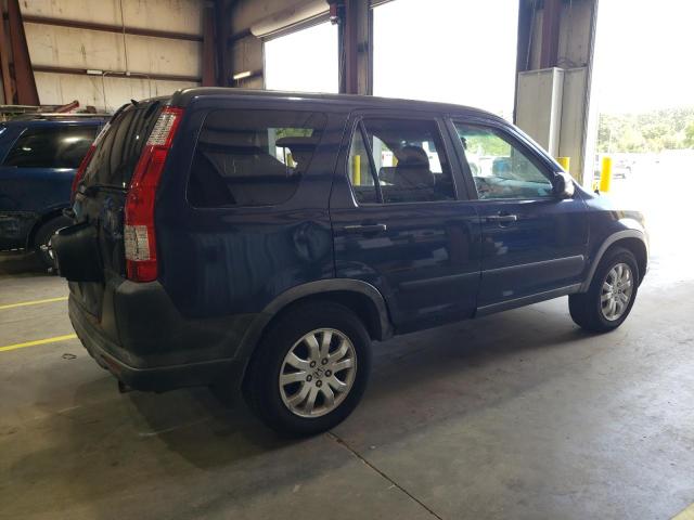 JHLRD78836C017061 - 2006 HONDA CR-V EX BLUE photo 3