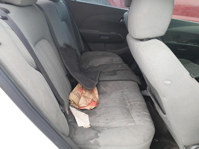 1G1JC5SB5D4257248 - 2013 CHEVROLET SONIC LT თეთრი ფოტო 10