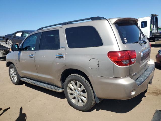 5TDBY68A28S011611 - 2008 TOYOTA SEQUOIA LIMITED TAN photo 2