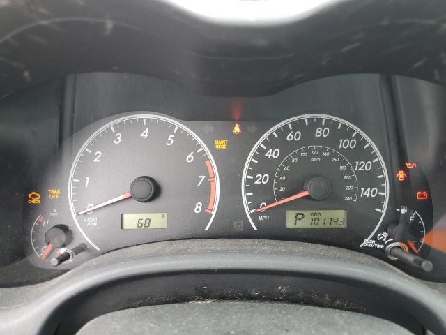 2T1BU4EE8DC956931 - 2013 TOYOTA COROLLA BASE Argent photo 9