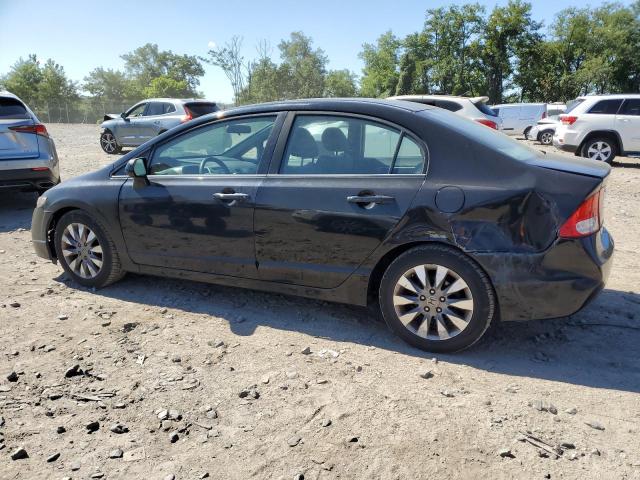 19XFA1F86AE043079 - 2010 HONDA CIVIC EX BLACK photo 2