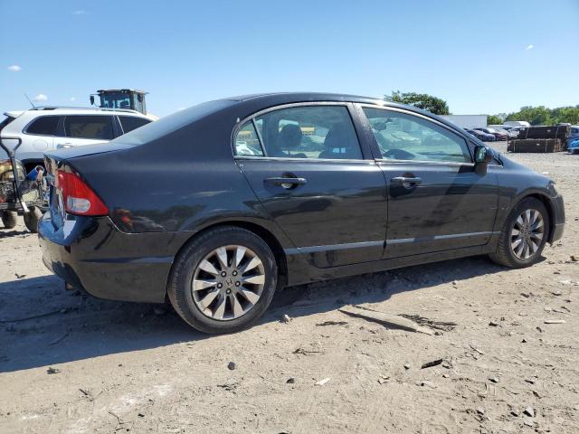 19XFA1F86AE043079 - 2010 HONDA CIVIC EX BLACK photo 3
