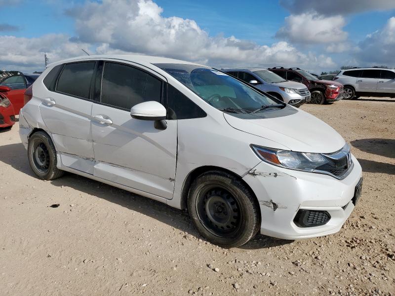 3HGGK5H42KM703114 - 2019 HONDA FIT LX أبيض صورة 4
