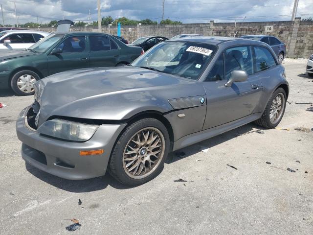4USCK73472LJ16063 - 2002 BMW Z3 3.0 SILVER photo 1