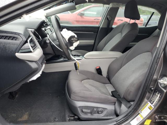 4T1B11HK5JU024978 - 2018 TOYOTA CAMRY L GRAY photo 7