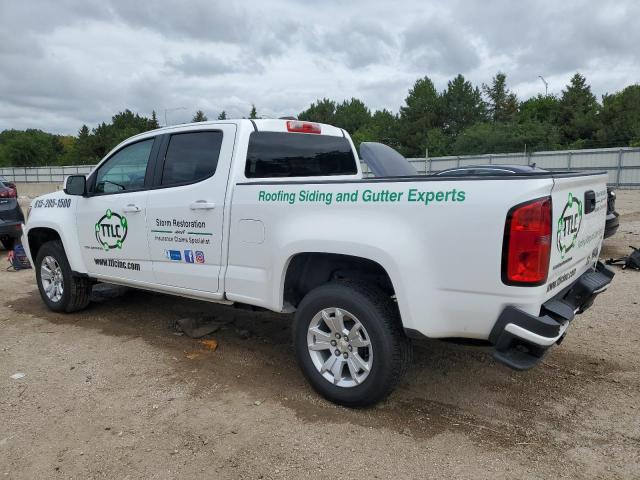 1GCGSCEN4N1136342 - 2022 CHEVROLET COLORADO LT WHITE photo 2