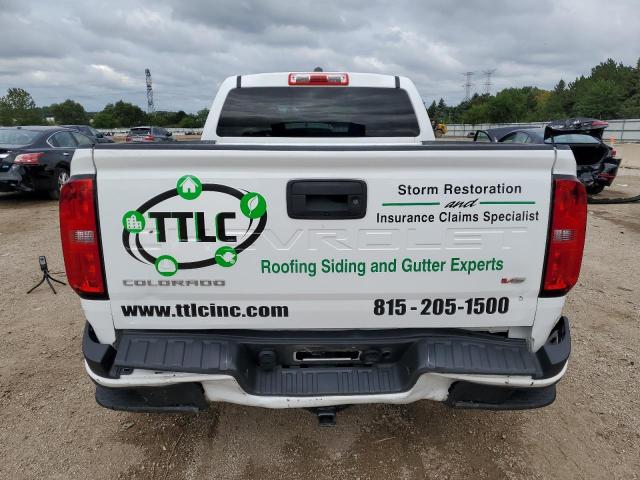 1GCGSCEN4N1136342 - 2022 CHEVROLET COLORADO LT WHITE photo 6