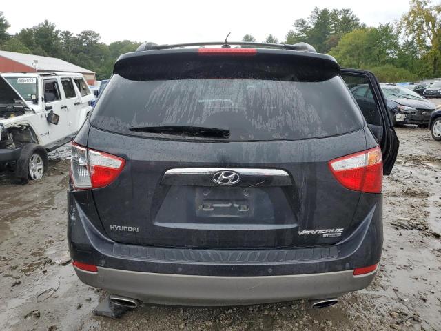 KM8NU13C38U032432 - 2008 HYUNDAI VERACRUZ GLS BLACK photo 6