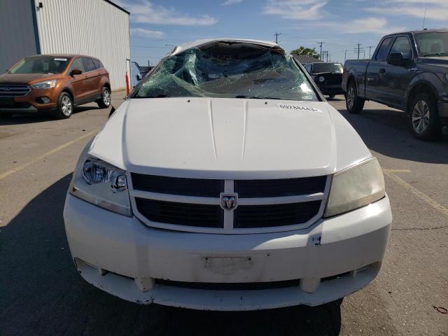 1B3CC4FB1AN186237 - 2010 DODGE AVENGER SXT WHITE photo 5