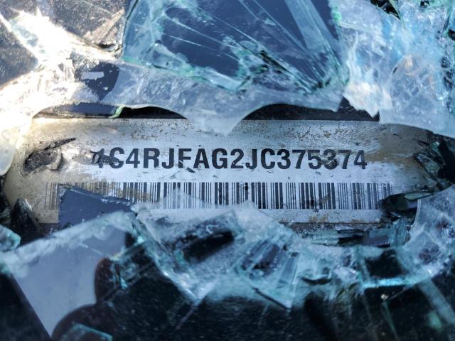 1C4RJFAG2JC375374 - 2018 JEEP GRAND CHER LAREDO 蓝色 照片 14