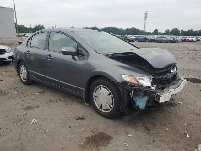 JHMFA3F28AS000799 - 2010 HONDA CIVIC HYBRID 灰色 照片 4