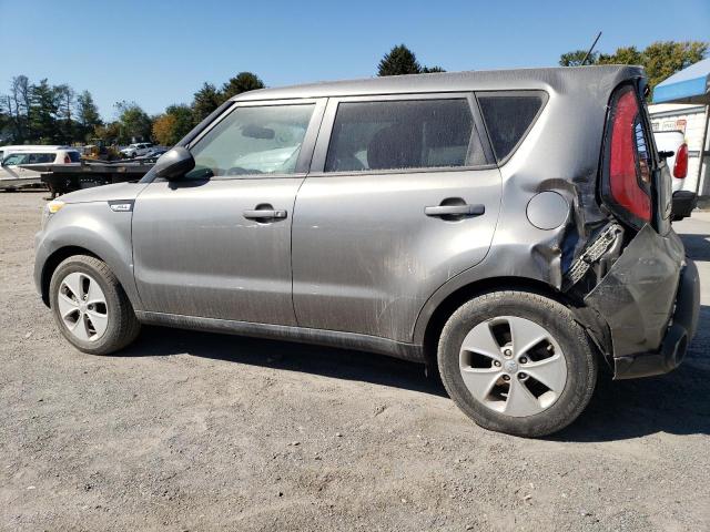 KNDJN2A27F7167313 - 2015 KIA SOUL + GRAY photo 2