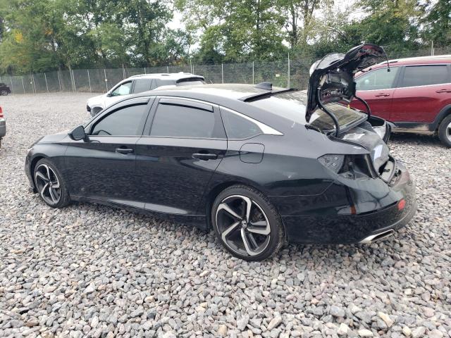 1HGCV1F31JA158561 - 2018 HONDA ACCORD SPORT შავი ფოტო 2