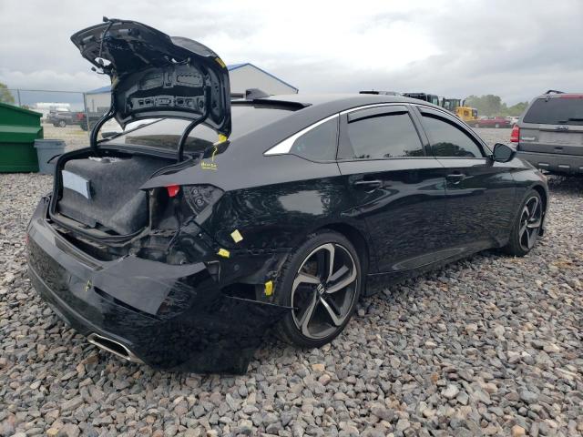 1HGCV1F31JA158561 - 2018 HONDA ACCORD SPORT შავი ფოტო 3
