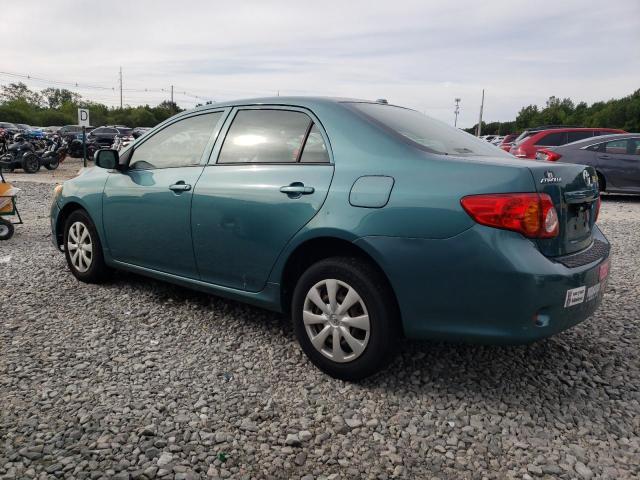 JTDBL40E29J004254 - 2009 TOYOTA COROLLA BASE GREEN photo 2