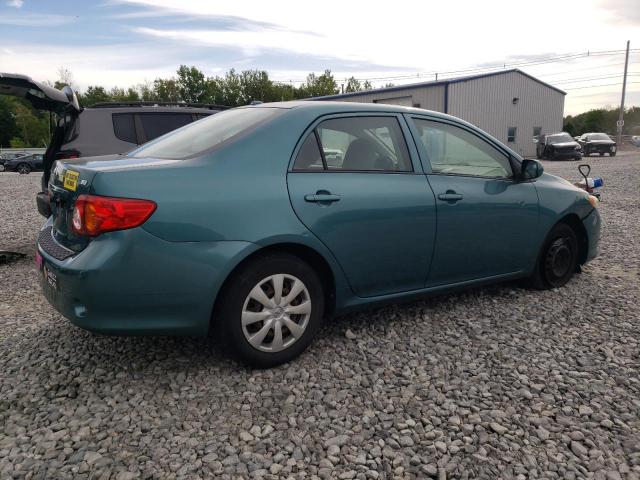 JTDBL40E29J004254 - 2009 TOYOTA COROLLA BASE GREEN photo 3