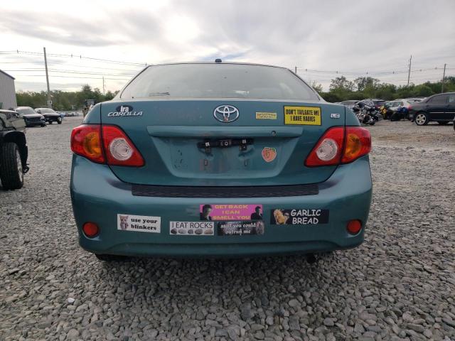 JTDBL40E29J004254 - 2009 TOYOTA COROLLA BASE GREEN photo 6