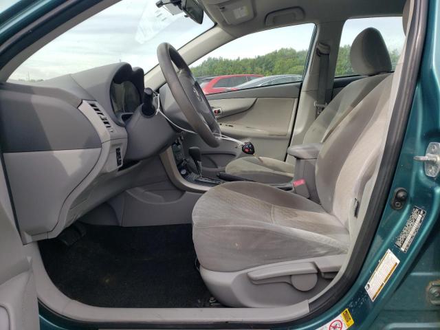 JTDBL40E29J004254 - 2009 TOYOTA COROLLA BASE GREEN photo 7