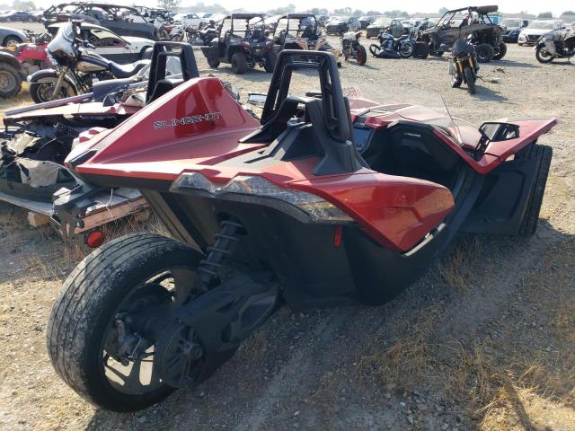 57XAAPFA9J8127852 - 2018 POLARIS SLINGSHOT SL RED photo 4