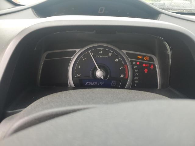 2HGFG1B85AH534866 - 2010 HONDA CIVIC EX WHITE photo 9