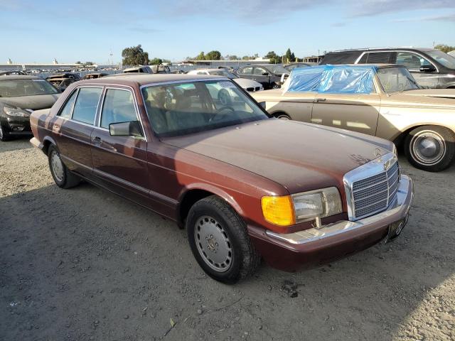 WDBCA39E0MA558715 - 1991 MERCEDES-BENZ 560 SEL BURGUNDY photo 4