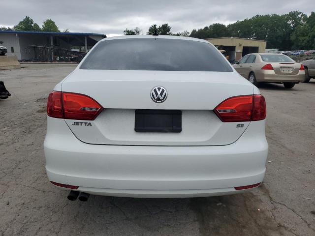 3VWD17AJ4EM421185 - 2014 VOLKSWAGEN JETTA SE WHITE photo 6