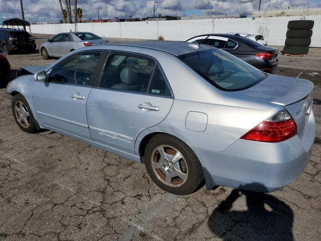 JHMCN36466C003744 - 2006 HONDA ACCORD HYBRID SILVER photo 2