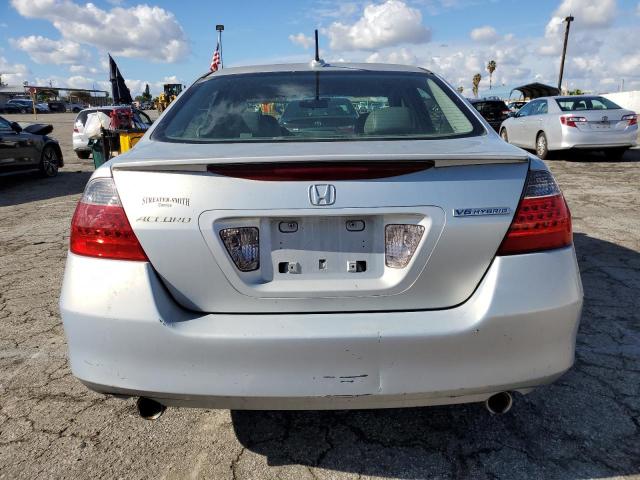 JHMCN36466C003744 - 2006 HONDA ACCORD HYBRID SILVER photo 6