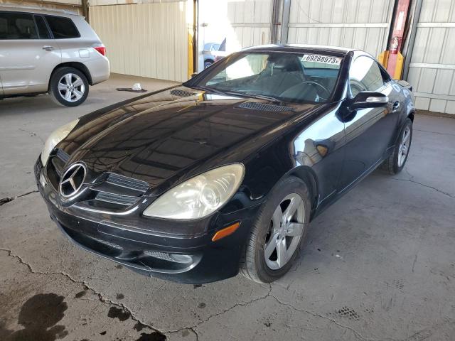 WDBWK54F96F106984 - 2006 MERCEDES-BENZ SLK 280 BLACK photo 1