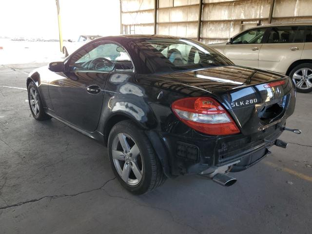 WDBWK54F96F106984 - 2006 MERCEDES-BENZ SLK 280 BLACK photo 2