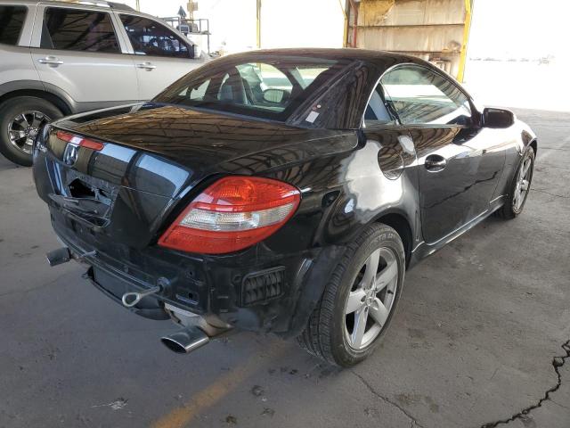 WDBWK54F96F106984 - 2006 MERCEDES-BENZ SLK 280 BLACK photo 3