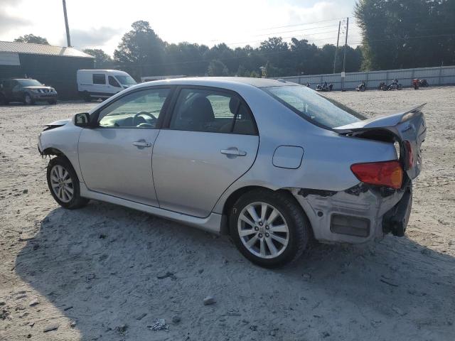 1NXBU4EE0AZ303312 - 2010 TOYOTA COROLLA BASE Srebrny zdjęcie 2
