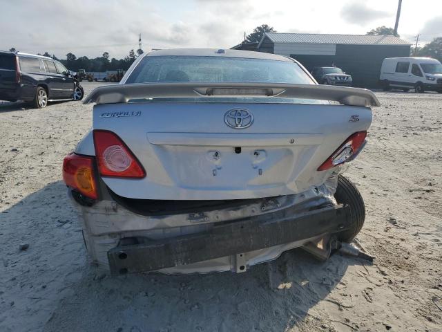 1NXBU4EE0AZ303312 - 2010 TOYOTA COROLLA BASE Srebrny zdjęcie 6