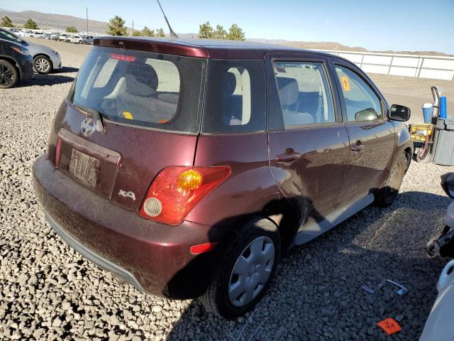 JTKKT624340046522 - 2004 TOYOTA SCION XA BURGUNDY photo 3