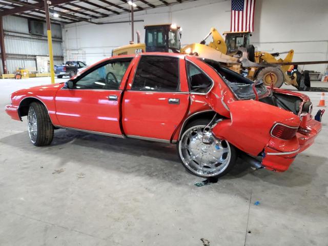 1G1BL52P8TR149871 - 1996 CHEVROLET CAPRICE / CLASSIC SS RED photo 2